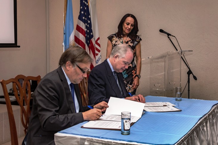 USAID signs an agreement with Argentine emerging donor