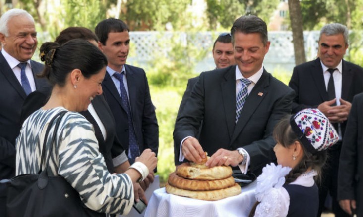 U.S. Government Marks International Book Day In Public Schools in Tajikistan