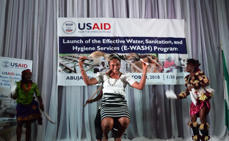 USAID will provide 500,000 families in six states access to a reliable supply of clean, piped water