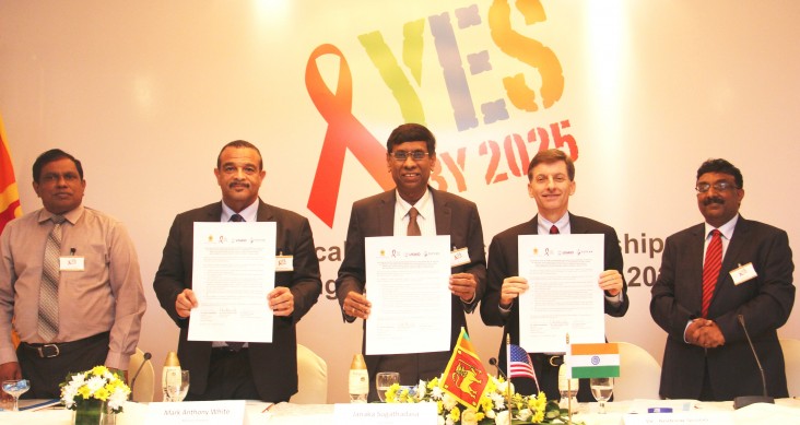 United States and Sri Lanka launch LKR 306,000,000 ($2 million) HIV/AIDS Technical Assistance Partnership to Fast Track  Efforts to End AIDS in Sri Lanka 