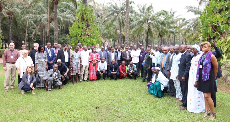Participants at the Fall Armyworm workshop in Benin