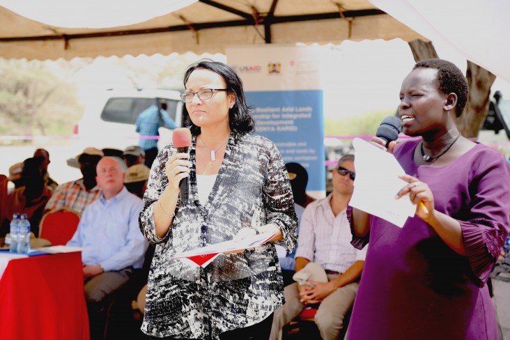 It gives me great pleasure in joining you to commission the water utility at Lorengelup, in central Turkana. This is one of the many activities that USAID is supporting in the region. We are proud to be part of the support for the development of this particular water system that will enable more than 5,500 people to access water.  Lack of access to safe water and sanitation services has direct health implications. Globally, more than 800,000 children die from diarrhea every year. Most of these deaths can be