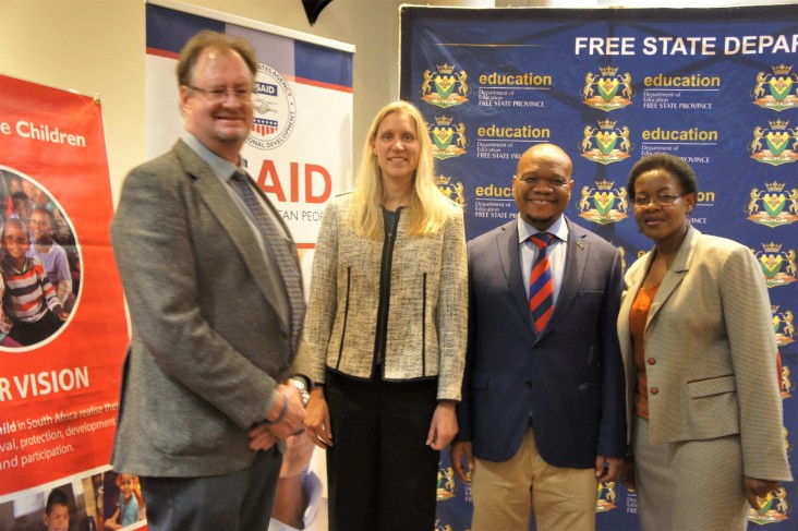 Free State province and Save the Children SA launch the Early Grade reading Project supported by USAID
