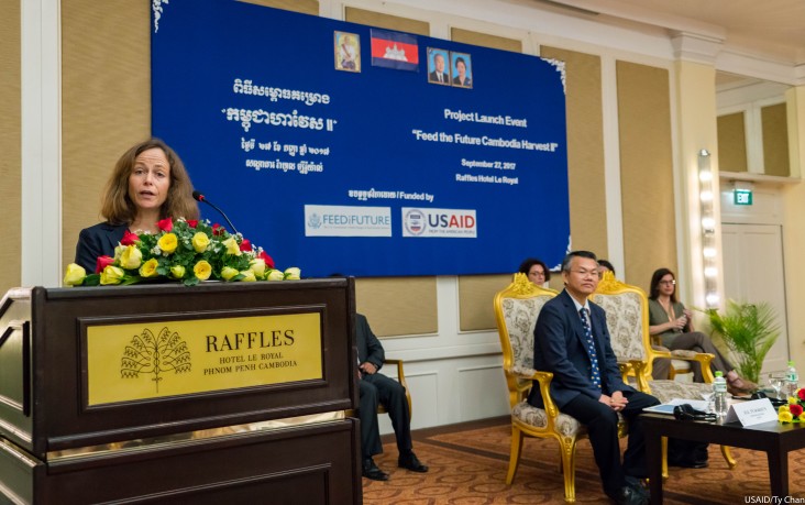 Remarks by Polly Dunford, Mission Director, USAID Cambodia, Launch Event of Feed the Future Cambodia Harvest II