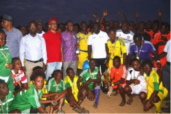 CÔTE D'IVOIRE'S YOUTH SCORE GOALS FOR PEACE
