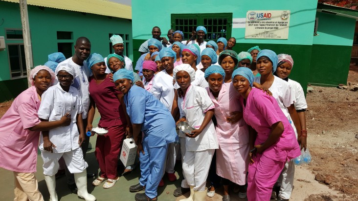 USAID rehabilitates Mamou Regional Hospital