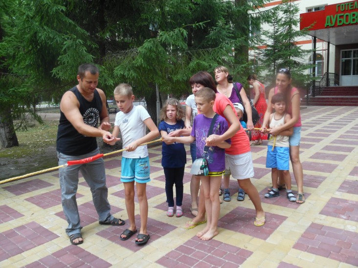 Classes at the summer camp for children with special needs, organized by parents’ NGOs  Rozvytok and Zolotyi Kliuchyk