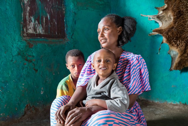 Borrowing with confidence. Thanks to her USAID-supported village economic and social association and its chairperson Etsay Wayu, single mother Sindayo Belay gained the knowledge, skills, and confidence she needed to take a loan and turn her life around.