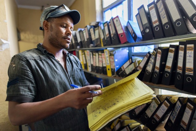 The value of a loan. Hailu Tekola is the manager of the Alamata branch of Dedebit Microfinance. His branch has loaned more money to households than any other branch in USAID's project woredas (districts) in Tigray.