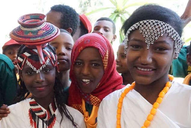 Students in schools throughout Ethiopia are working to improve their reading skills with the curriculum and textbooks developed by USAID in collaboration with the Ministry of Education.
