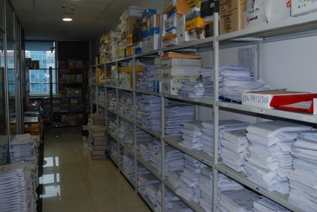 Official documents must be stored in the hallways of the Tax Administration in the BiH entity of Republika Srpska. 