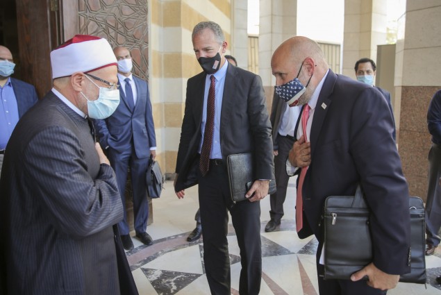 Acting Administrator Barsa met with the Grand Mufti of Dar al-Iftaa to discuss USAID promotion of international religious freedom, religious pluralism in Egypt, and better understand how Egyptian gov and religious institutions are addressing sectarianism.