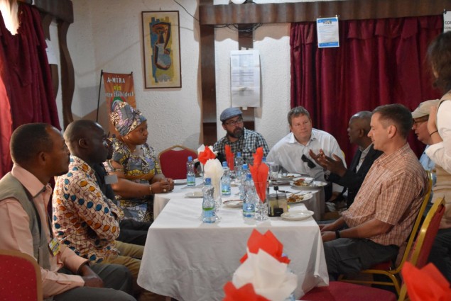 Administrator Green spoke with community leaders in Butembo and discussed how we can best work together to fight Ebola. Without their leadership, we cannot gain the trust of the local community. This is essential to our efforts.