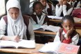 Students in schools throughout Ethiopia are working to improve their reading skills with the curriculum and textbooks developed by USAID in collaboration with the Ministry of Education.