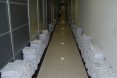 Official documents fill the hallways of the RS Tax Administration in Bosnia and Herzegovina. 