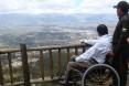 Physically Disabled Man at Lookout Point