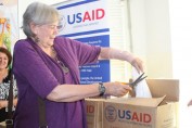 The U.S. Government provides food aid to clinics 