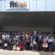 The first cohort of 44 Youth Leaders graduated from the 6-month program on Monday, October 28, 2019. The Director of Planning and Information, Mr. Nelson Nyangu, spoke as the guest of honor on behalf of the Minister of Youth, Sport, and Child Development, Emmanuel Mulenga.