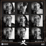 Over 100 celebrities and 15,000 Thai citizens take part in the 'I am Ivory Free" Campaign to curb demand for ivory, supported by USAID and partner, WildAid.
