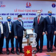 The United States Provides Ventilators to Vietnam to Respond to COVID-19