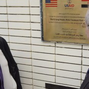CDA and USAID Mission Director Observe Plaque Celebrating Rod Al Farag