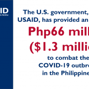 U.S. Provides Additional Php66 Million to Support Philippines COVID-19 Response