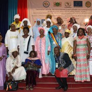 Supporters at the Congress Place in Niamey to launch the G5 Sahel Women's Platform