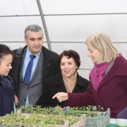 U.S. Government Opens a Commercial Greenhouse to Support Improved Agriculture and Nutrition