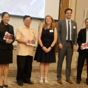USAID and GIZ officials present implementation guidelines to support solar rooftop photovoltaics deployment in Thailand’s commercial and industrial sectors.