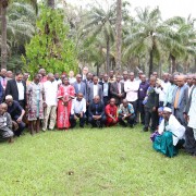 Participants at the Fall Armyworm workshop in Benin