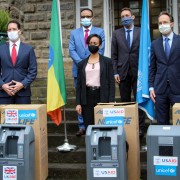 Image of oxygen concentrator equipment donation to Ethiopia