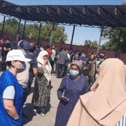 The U.S. Government and IOM Support more than 600 Stranded Tajik Migrants Return Home from Kazakhstan
