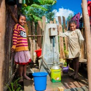 The United States Government has officially launched the opening of new clean water systems in two communes that brings fresh, clean water to over 10,000 people. 