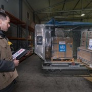 USAID's delivery of personal protective equipment in Nur-Sultan, Kazakhstan