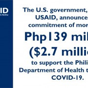 U.S., DOH Partner to Combat COVID-19 in the Philippines