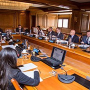 The Board of Directors of the U.S.-Egypt Science and Technology Joint Fund meet to approve 15 new research projects carried out by U.S. and Egyptian scientific partnerships.