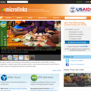 A screen shot of the Marketlinks web site