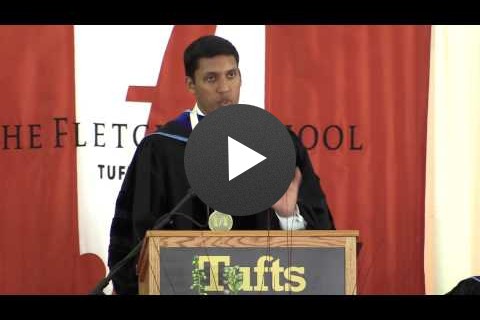 USAID's Dr. Rajiv Shah at Fletcher Class Day 2014: Naive optimism is exactly what we need