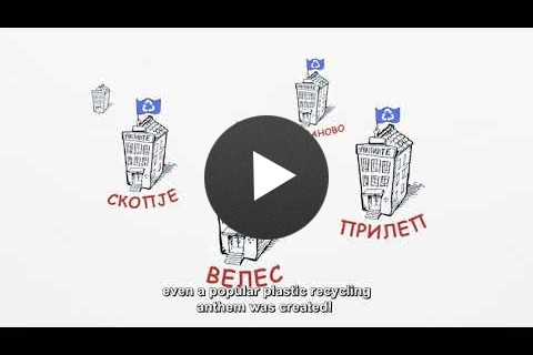 USAID introduced the concept of plastic recycling in Macedonia