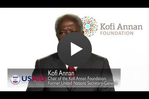 Kofi Annan: Frontiers in Development Message