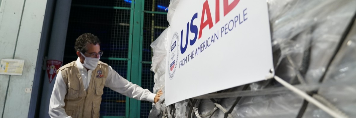 Pemerintah AS melalui USAID berikan ventilator kepada Indonesia untuk memerangi Covid-19.