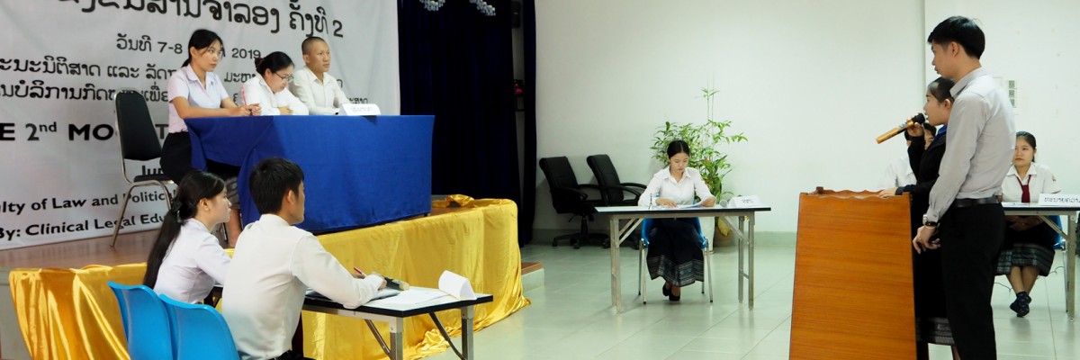 USAID, The Asia Foundation and the Faculty of Law and Political Science Hosted the Second Mock Trial.
