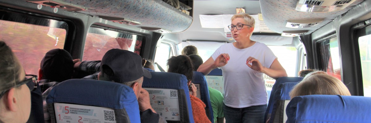 Media education on wheels: USAID encourages citizens of Moldova to use critical thinking and multiple sources to stay informed and avoid manipulation.