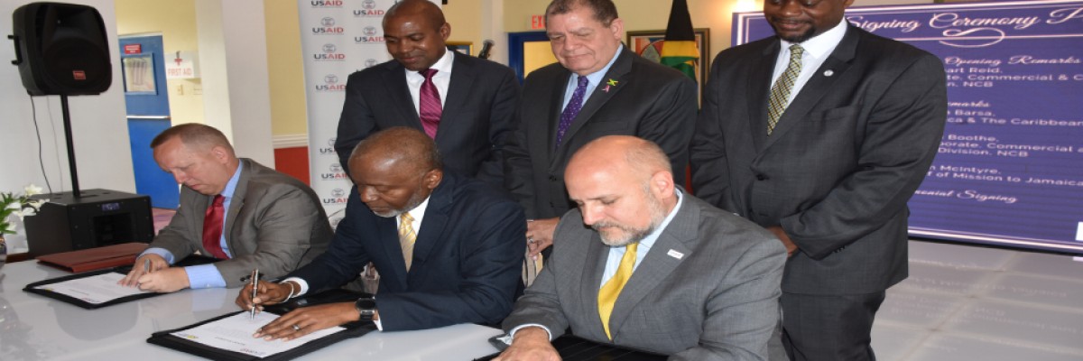 USAID and NCB Jamaica partnered with the first-ever regional Development Credit Authority