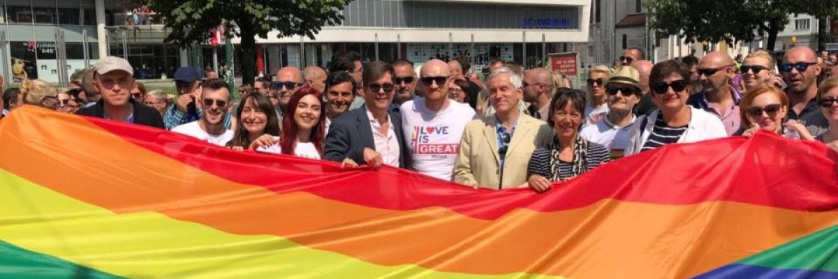 USAID stands at the forefront of the fight for full and equal rights for LGBTI people in Bosnia.