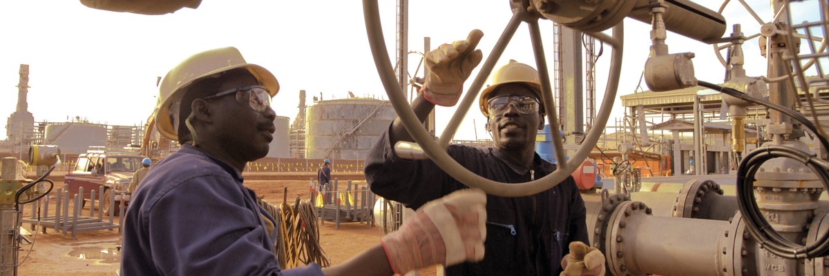 In 2000, EXIM approved a $300 million loan guarantee to finance U.S. exports to build the Chad-Cameroon pipeline to transport crude oil to the Atlantic Coast. Photo credit: USAID