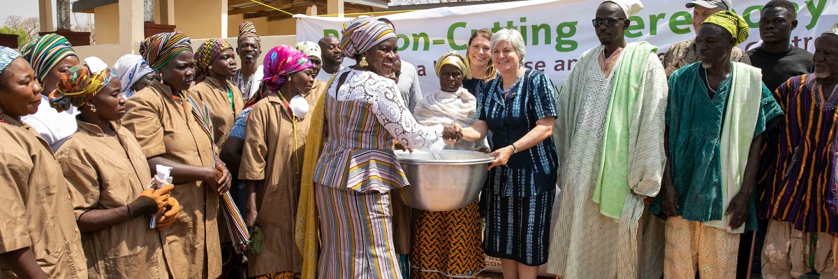 Success in Shea: Ambassador promotes women's economic empowerment with launch of shea butter processing facility in Northern Ghana