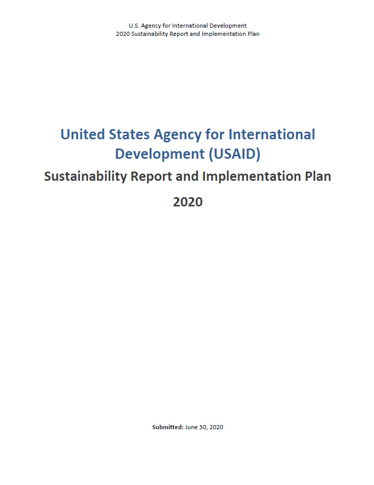 2020 Strategic Sustainability Performance Plan Summary