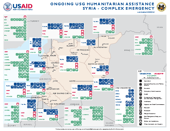 yria Complex Emergency - Map #5 FY18