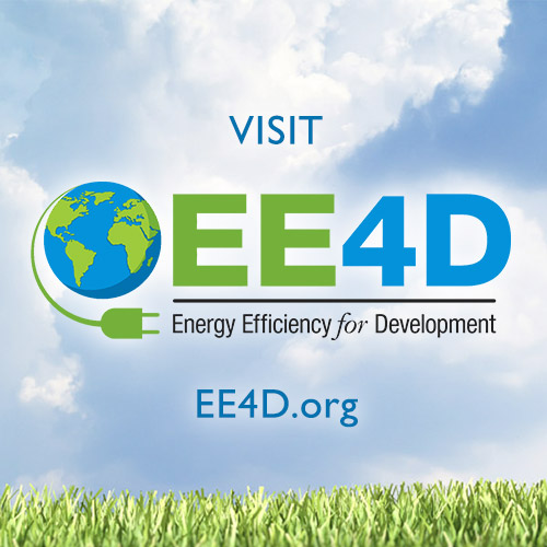 Visit Energy Efficiency for Development at EE4D.org